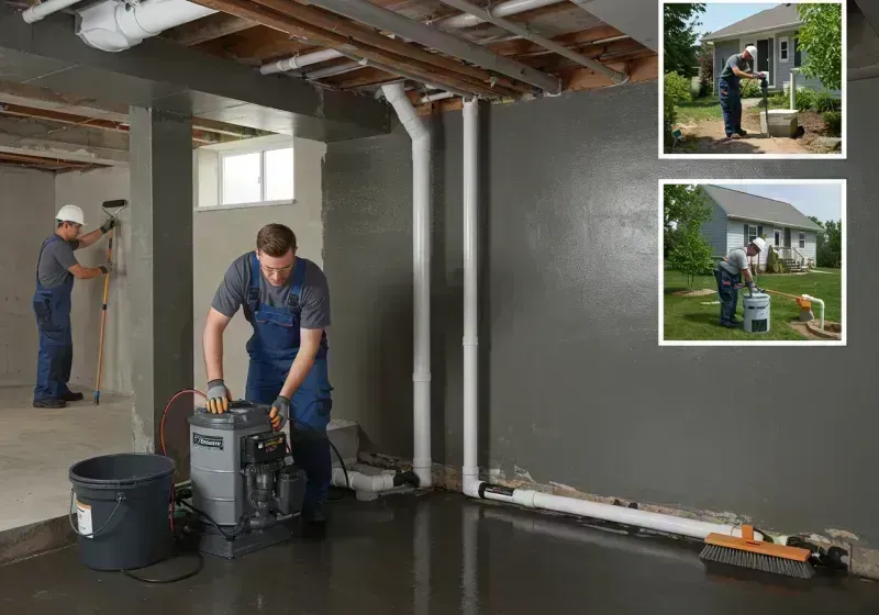 Basement Waterproofing and Flood Prevention process in Marceline, MO